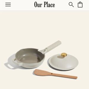 NIB Our Place Mini Always Pan Limited Edition gold knob